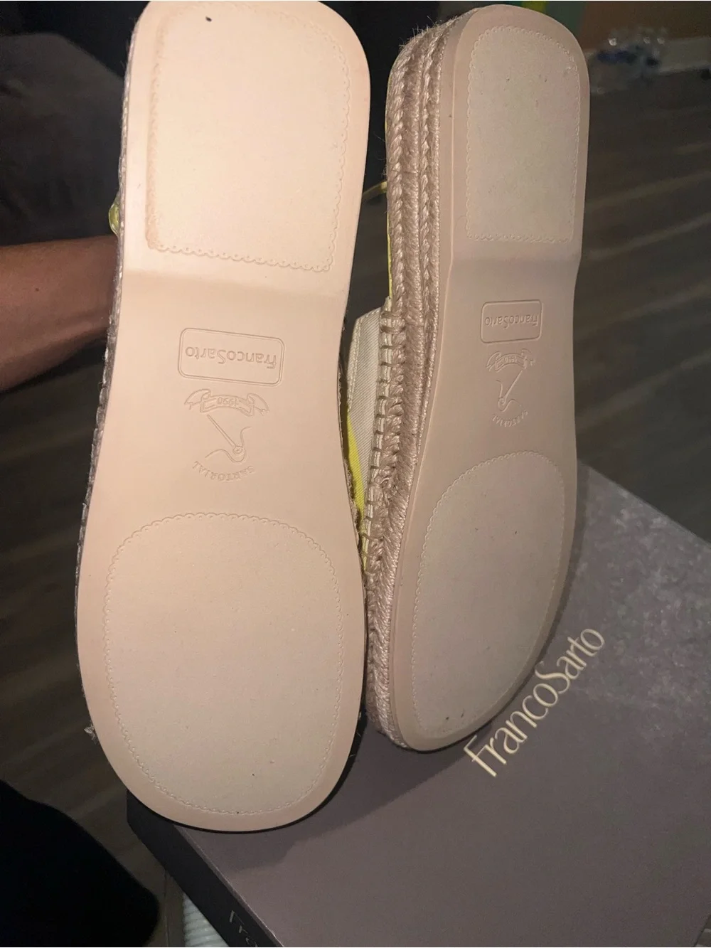 Vince Camuto bright yellow